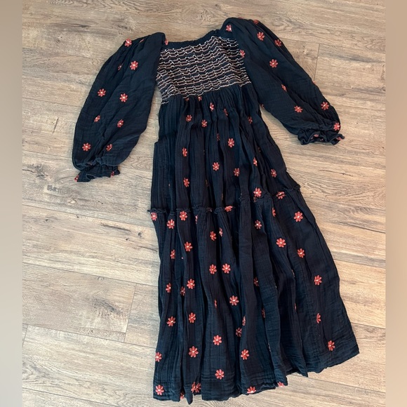 Free People Dahlia Embroidered Maxi Dress - Picture 4 of 8